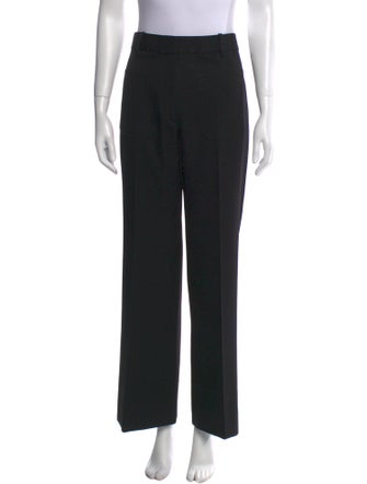 Nili Lotan Virgin Wool Straight Leg Pants