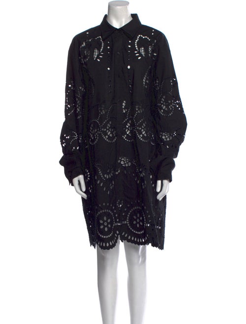 Nili Lotan Patterned Knee-Length Dress