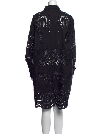 Nili Lotan Patterned Knee-Length Dress