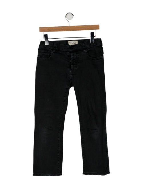 Nili Lotan Mid-Rise Straight Leg Jeans