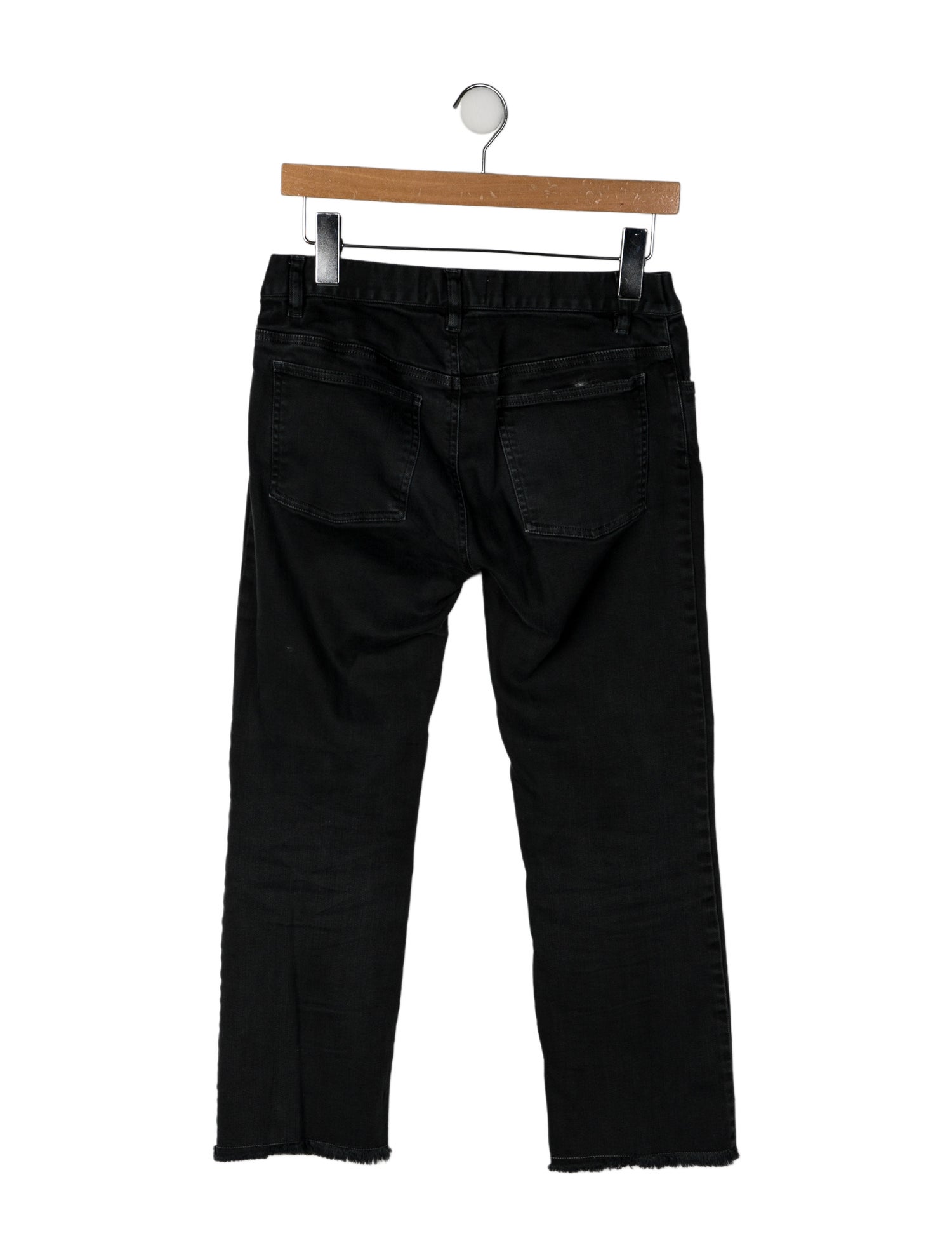 Nili Lotan Mid-Rise Straight Leg Jeans