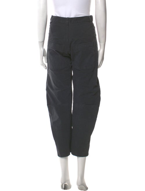 Nili Lotan Mid-Rise Straight Leg Jeans