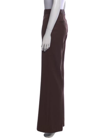 Nili Lotan Virgin Wool Wide Leg Pants