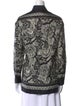 Nili Lotan Silk Paisley Print Tunic