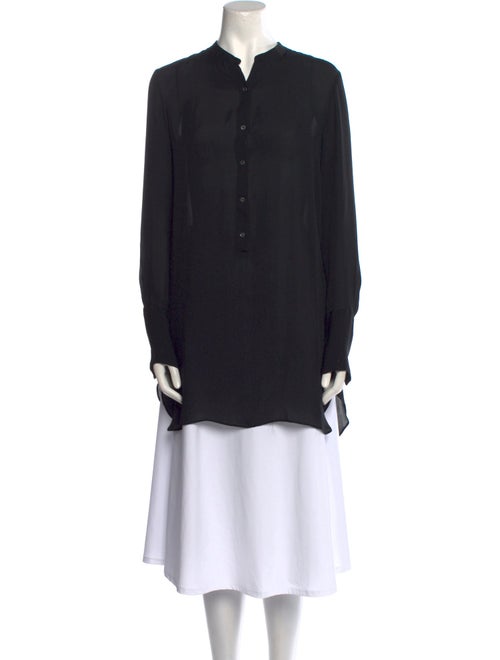 Nili Lotan Silk Crew Neck Tunic