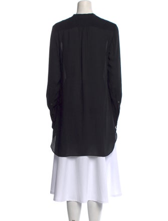 Nili Lotan Silk Crew Neck Tunic
