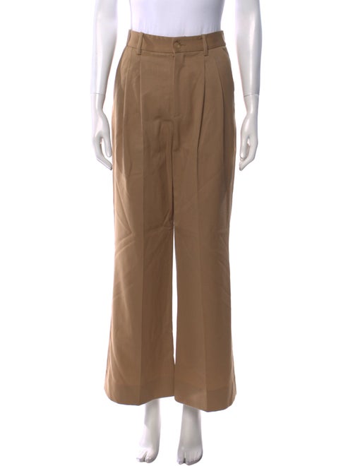 Nili Lotan Virgin Wool Wide Leg Pants