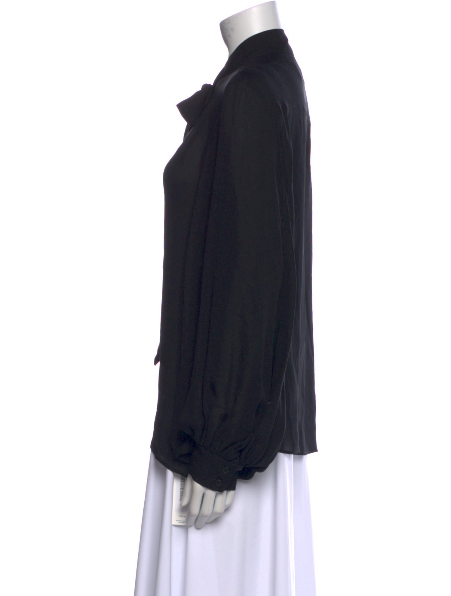 Nili Lotan Silk Long Sleeve Blouse