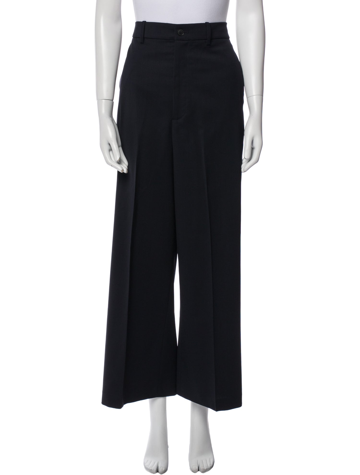 Nili Lotan Wool Wide Leg Pants