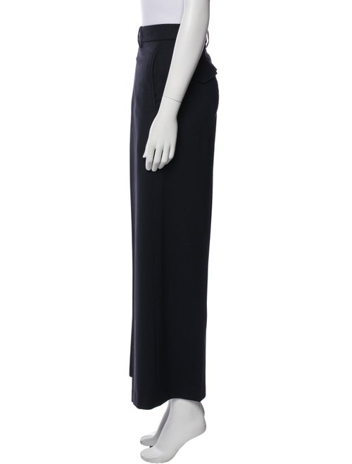 Nili Lotan Wool Wide Leg Pants