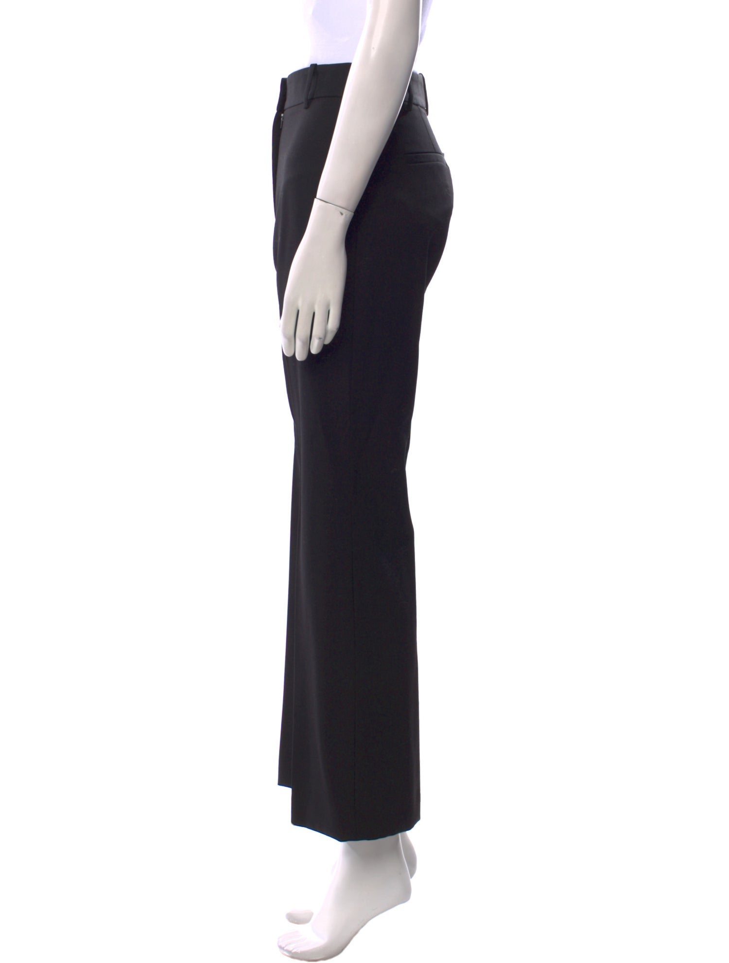 Nili Lotan Virgin Wool Wide Leg Pants