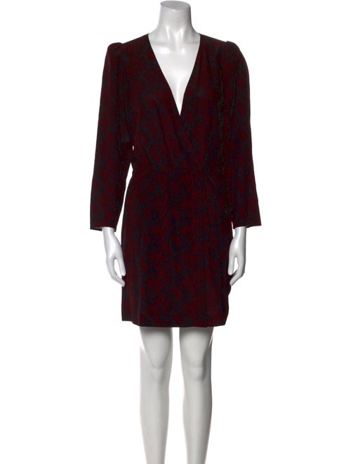 Nili Lotan Silk Mini Dress