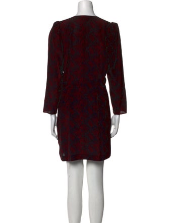 Nili Lotan Silk Mini Dress