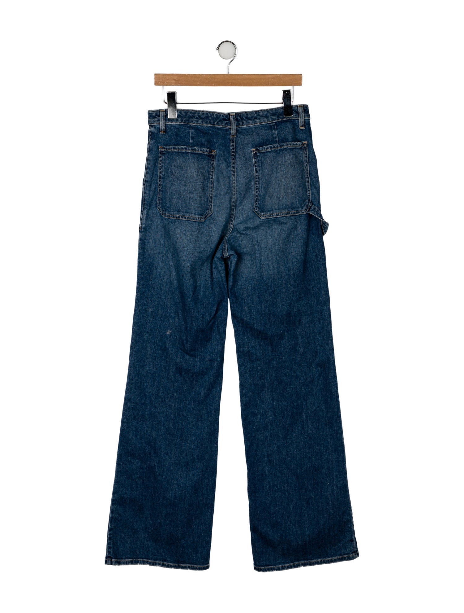 Nili Lotan High-Rise Wide Leg Jeans