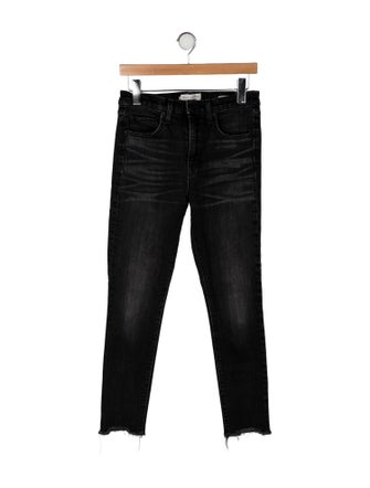 Nili Lotan Mid-Rise Skinny Leg Jeans