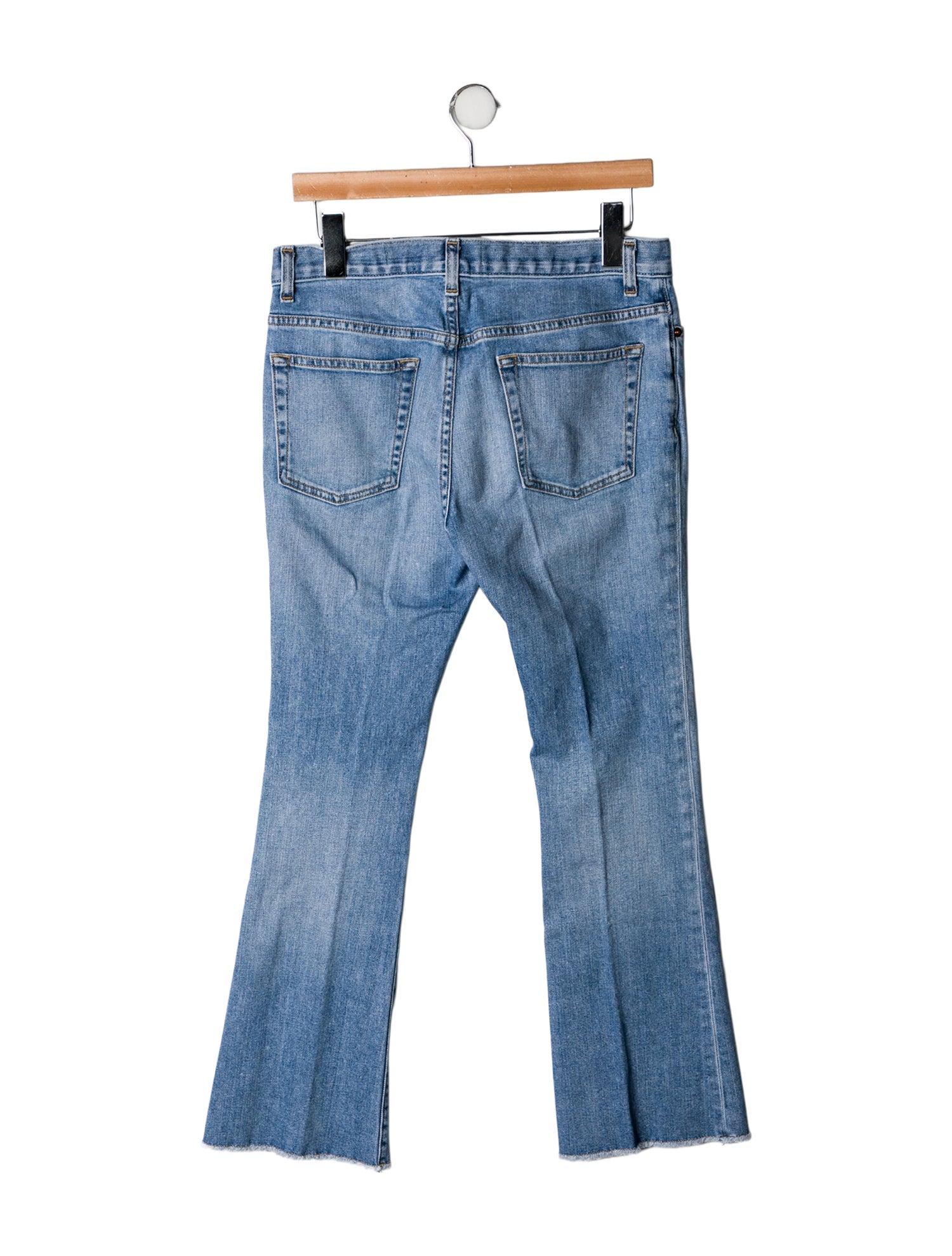 Nili Lotan Mid-Rise Straight Leg Jeans