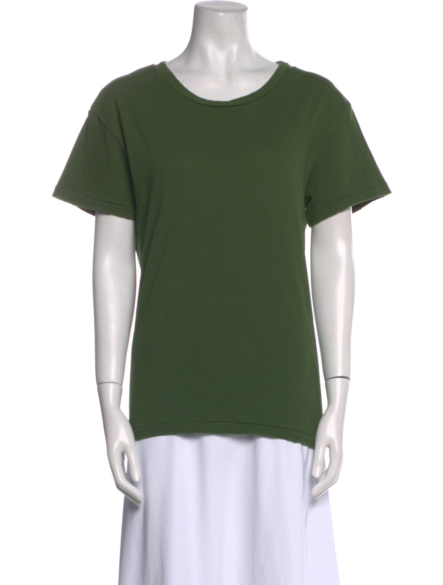 Nili Lotan Scoop Neck Short Sleeve T-Shirt