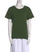Nili Lotan Scoop Neck Short Sleeve T-Shirt