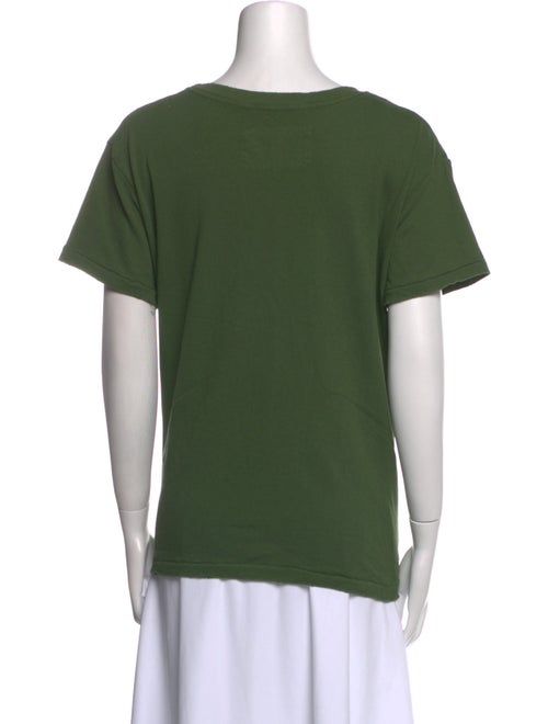 Nili Lotan Scoop Neck Short Sleeve T-Shirt