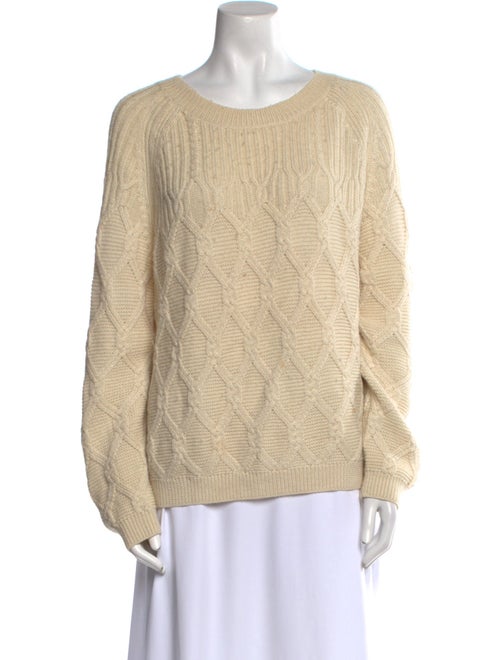Nili Lotan Alpaca Scoop Neck Sweater