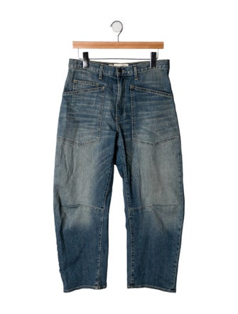 Nili Lotan High-Rise Wide Leg Jeans