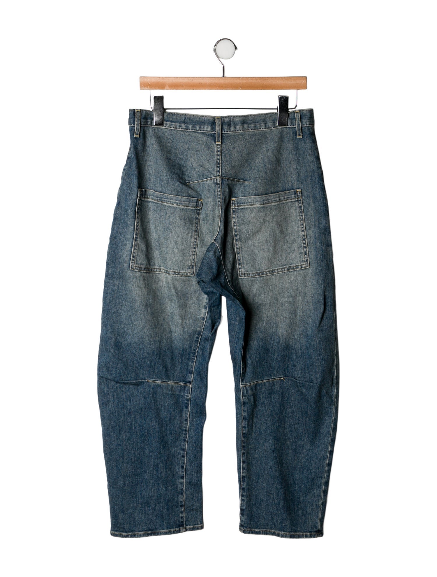 Nili Lotan High-Rise Wide Leg Jeans