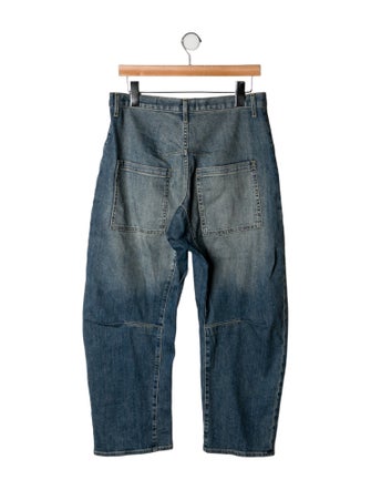 Nili Lotan High-Rise Wide Leg Jeans