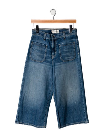 Nili Lotan High-Rise Wide Leg Jeans