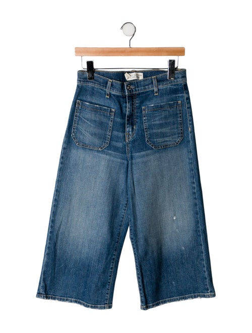 Nili Lotan High-Rise Wide Leg Jeans