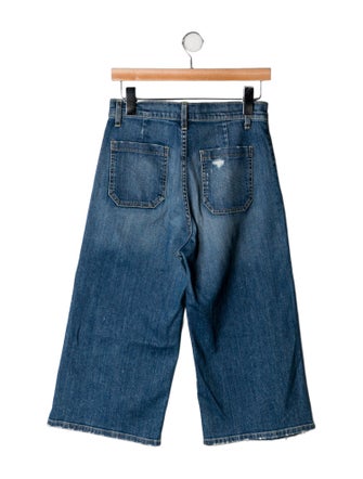 Nili Lotan High-Rise Wide Leg Jeans