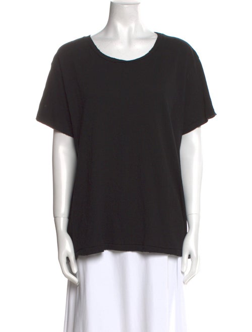 Nili Lotan Scoop Neck Short Sleeve T-Shirt