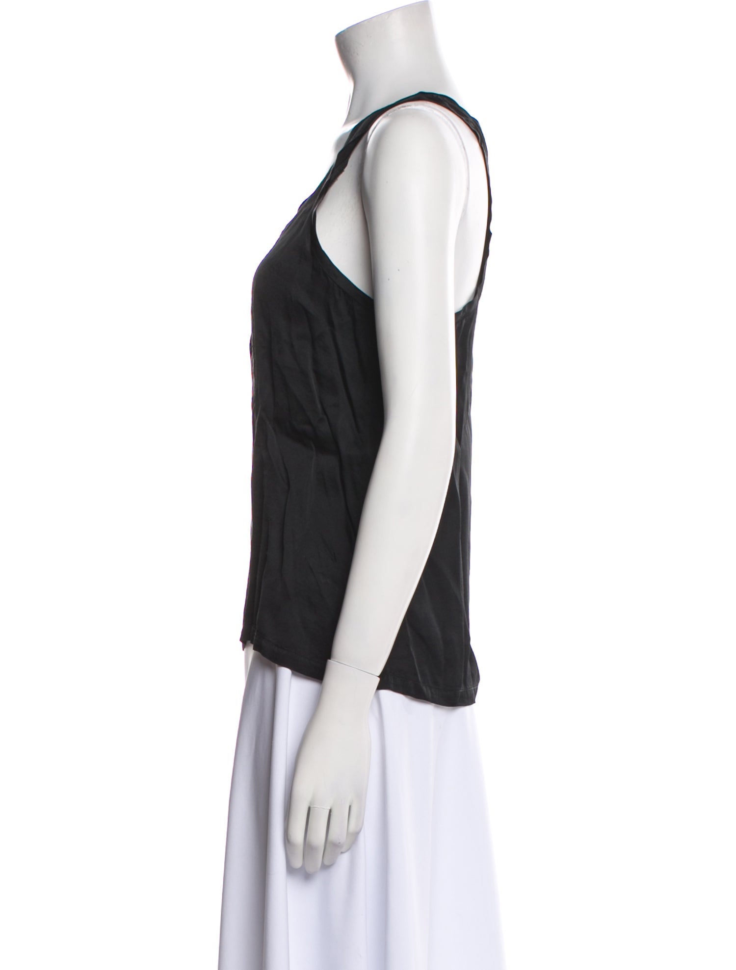 Nili Lotan Scoop Neck Sleeveless Top