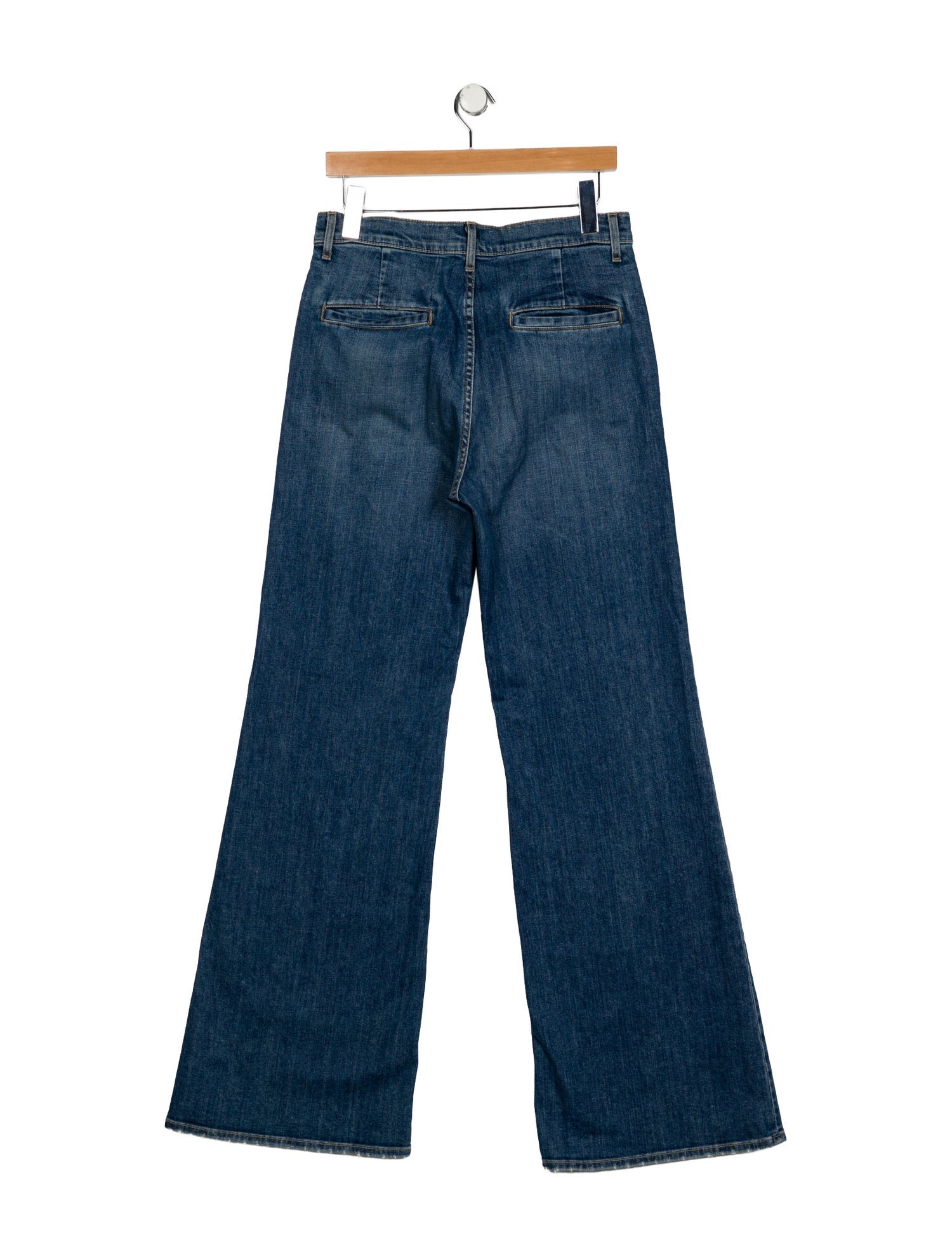 Nili Lotan High-Rise Wide Leg Jeans