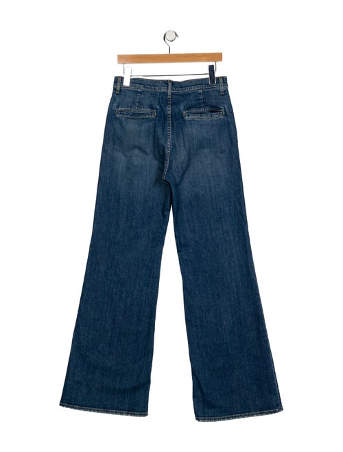 Nili Lotan High-Rise Wide Leg Jeans