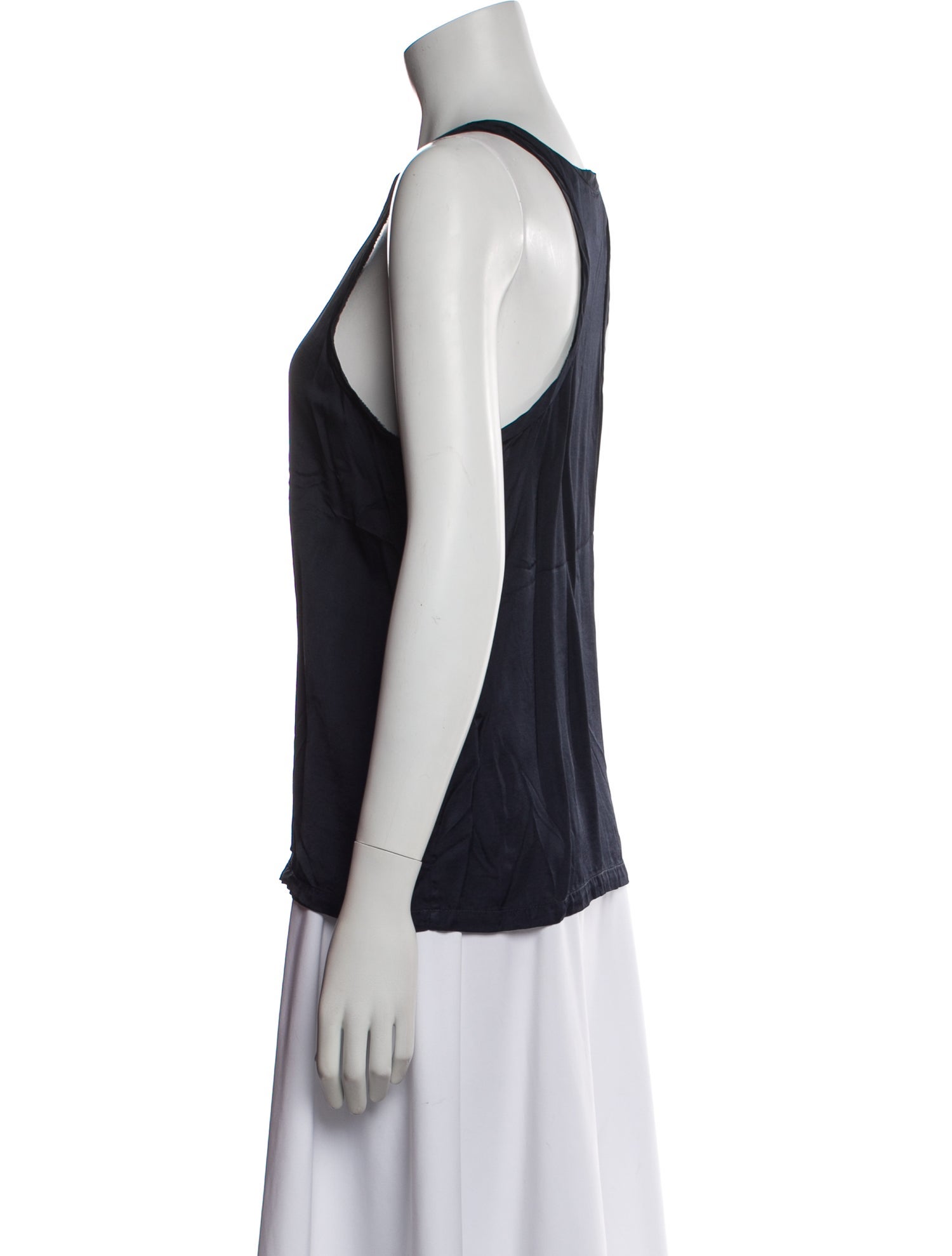 Nili Lotan Scoop Neck Sleeveless Top