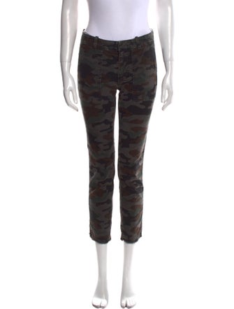 Nili Lotan Printed Skinny Leg Pants