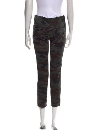 Nili Lotan Printed Skinny Leg Pants