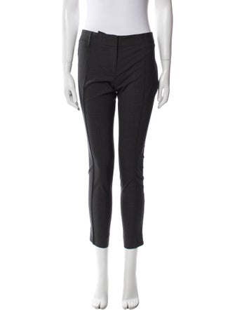 Nili Lotan Wool Skinny Leg Pants