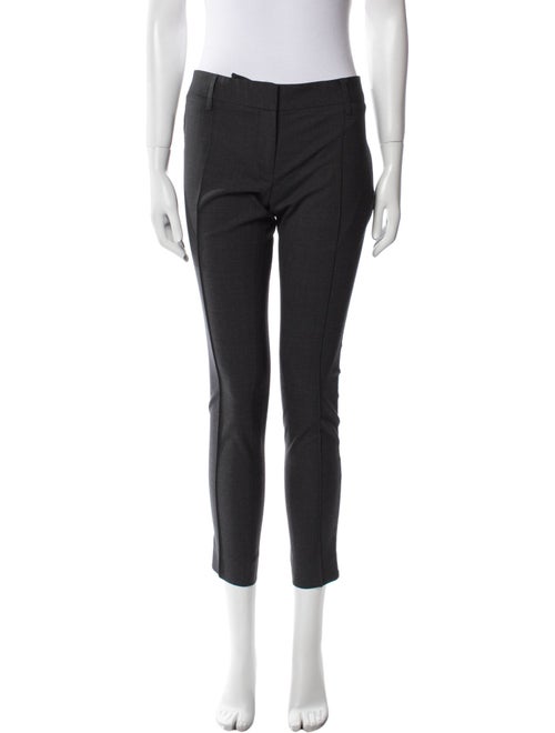 Nili Lotan Wool Skinny Leg Pants