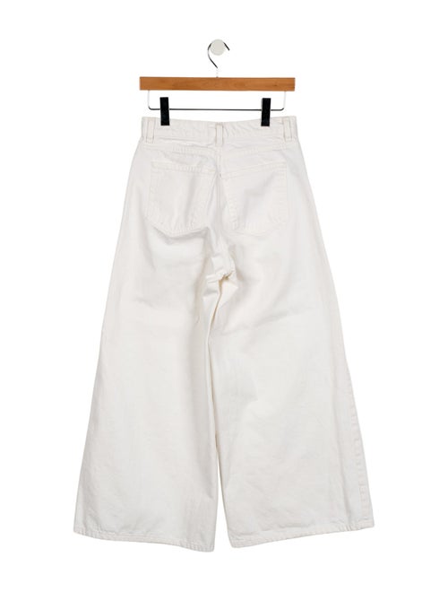 Nili Lotan High-Rise Wide Leg Jeans