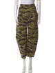 Nili Lotan Camouflage Print Straight Leg Pants