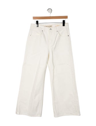 Nili Lotan High-Rise Wide Leg Jeans