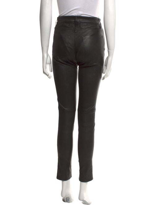 Nili Lotan Lamb Leather Skinny Leg Pants