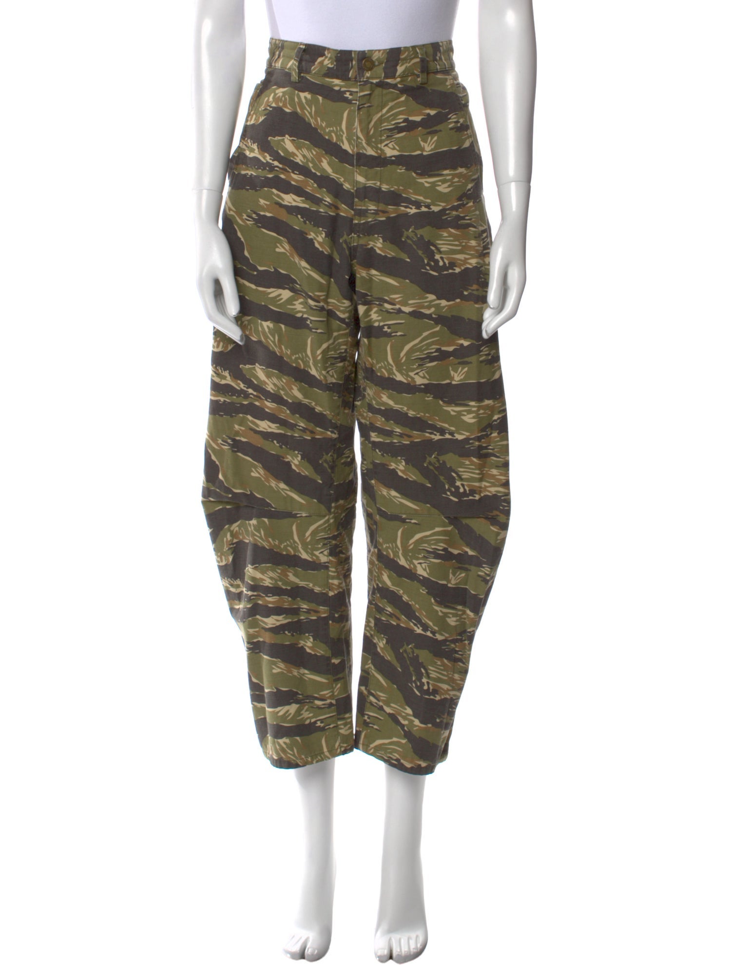 Nili Lotan Printed Straight Leg Pants