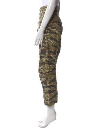 Nili Lotan Printed Straight Leg Pants