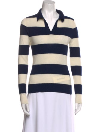 Nili Lotan Cashmere Striped Sweater