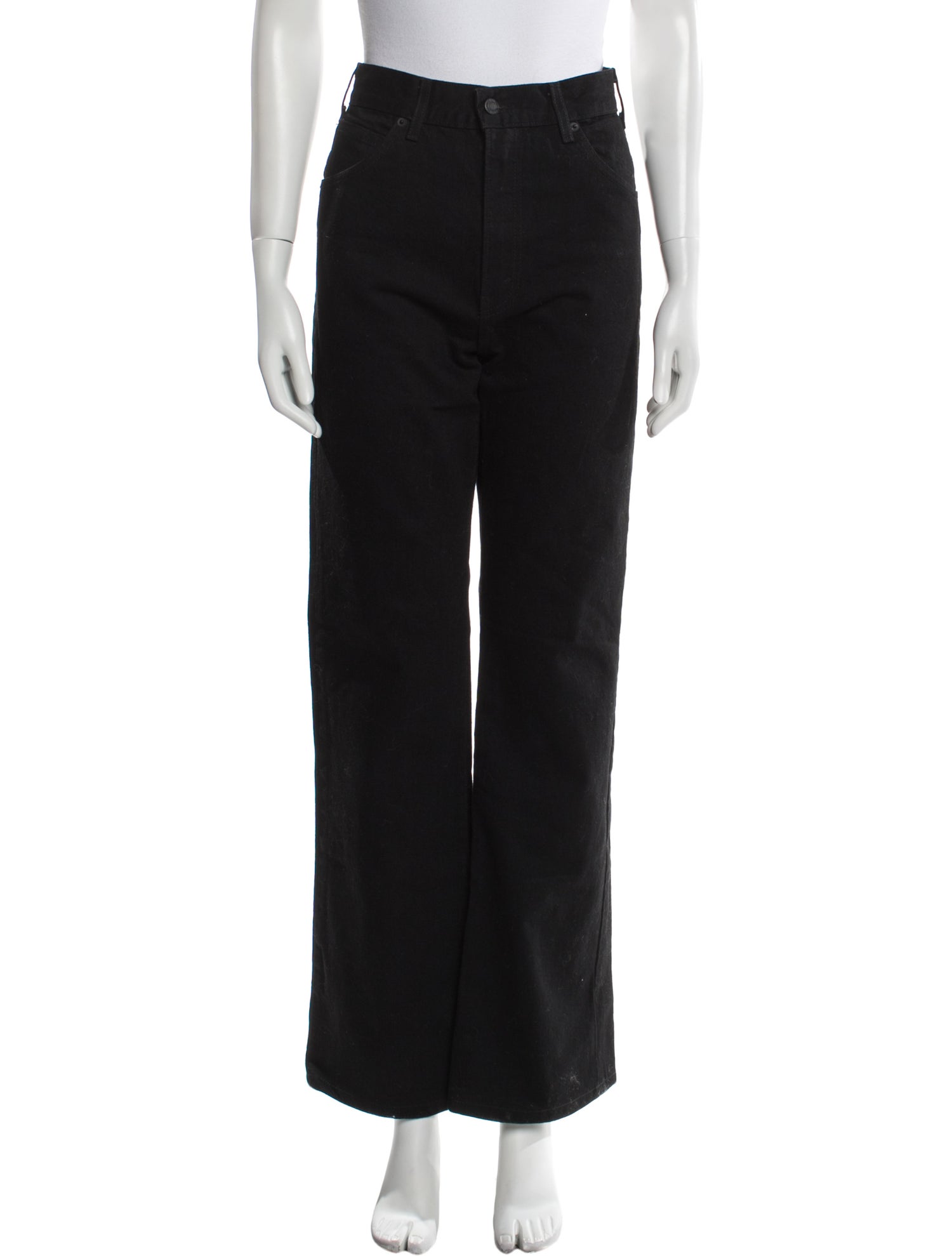 Nili Lotan High-Rise Wide Leg Jeans