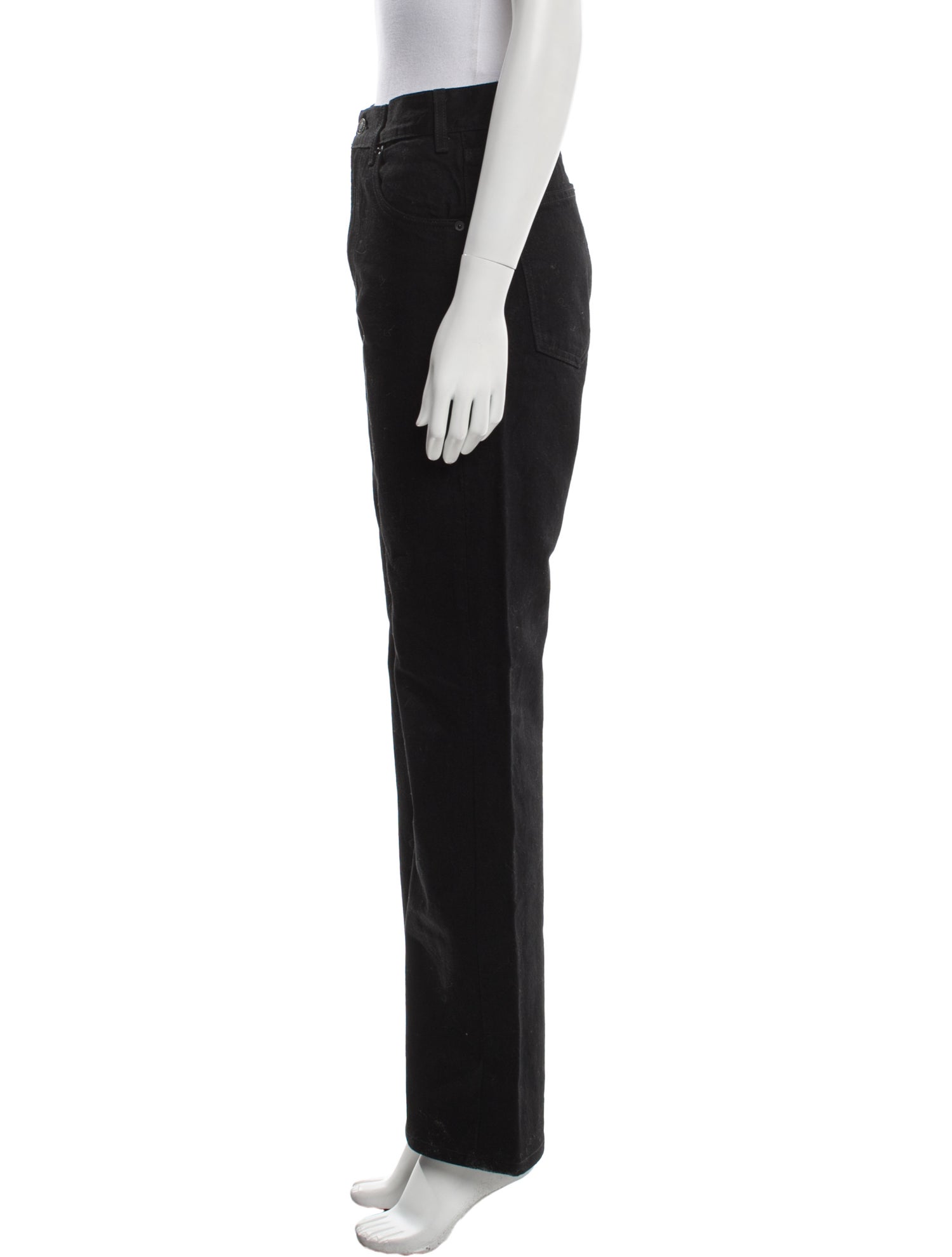 Nili Lotan High-Rise Wide Leg Jeans