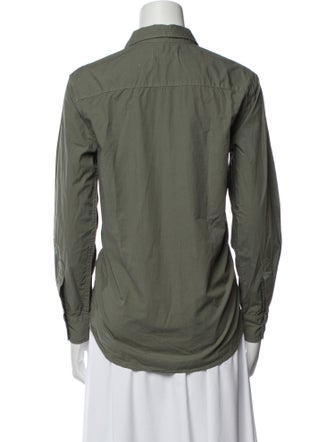 Nili Lotan Long Sleeve Button-Up Top