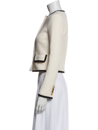 Nili Lotan Tweed Pattern Evening Jacket